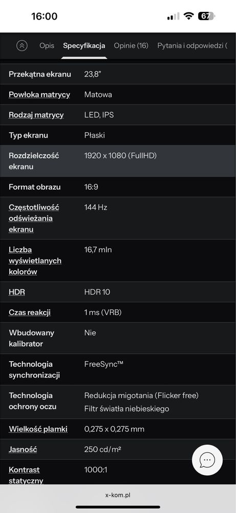 2x Monitor Acer Nitro VG240Y Pbiip | 145Hz | 24”