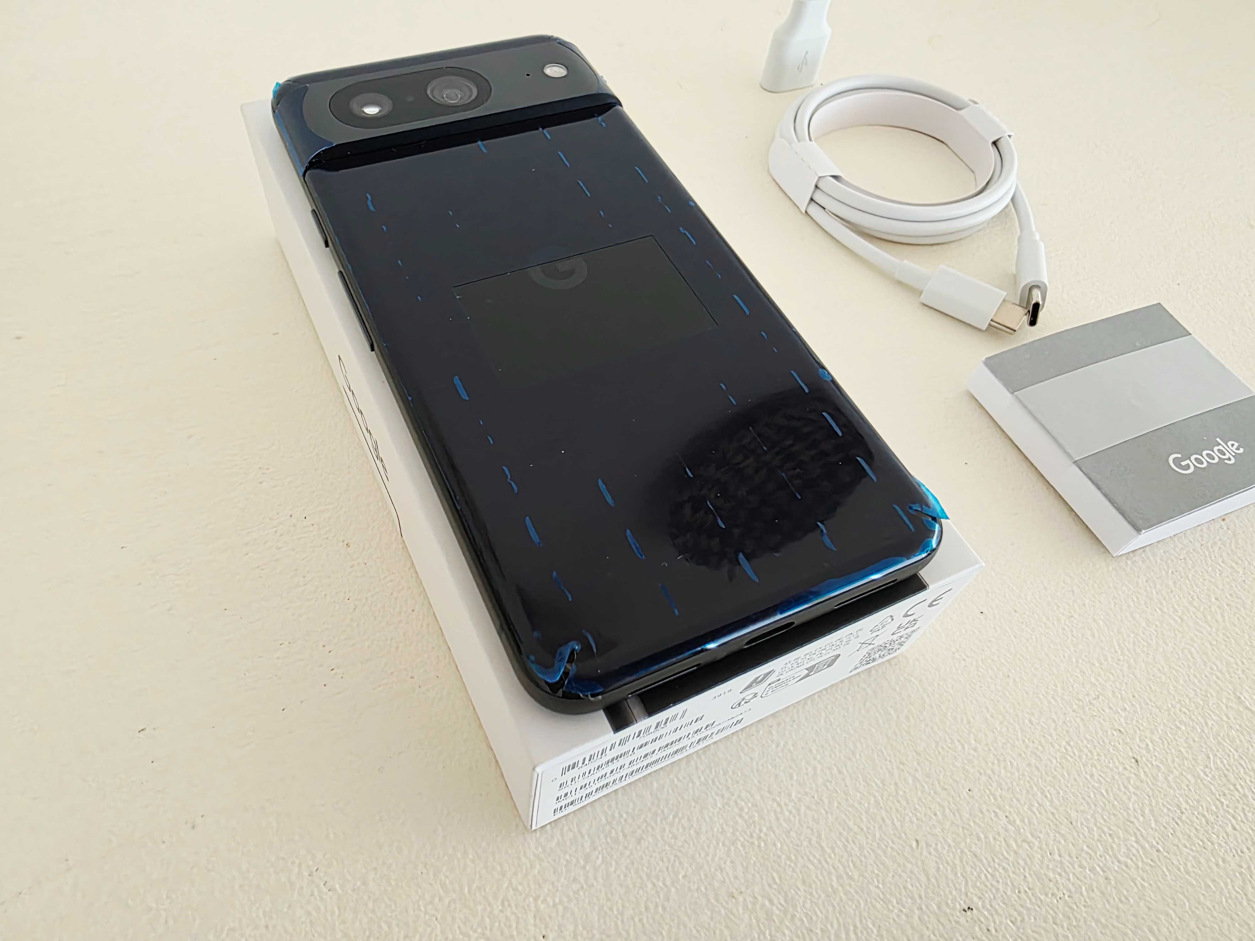 Google Pixel 8 NOVO - Garantia Out/25 + Capa + Todos Acessórios