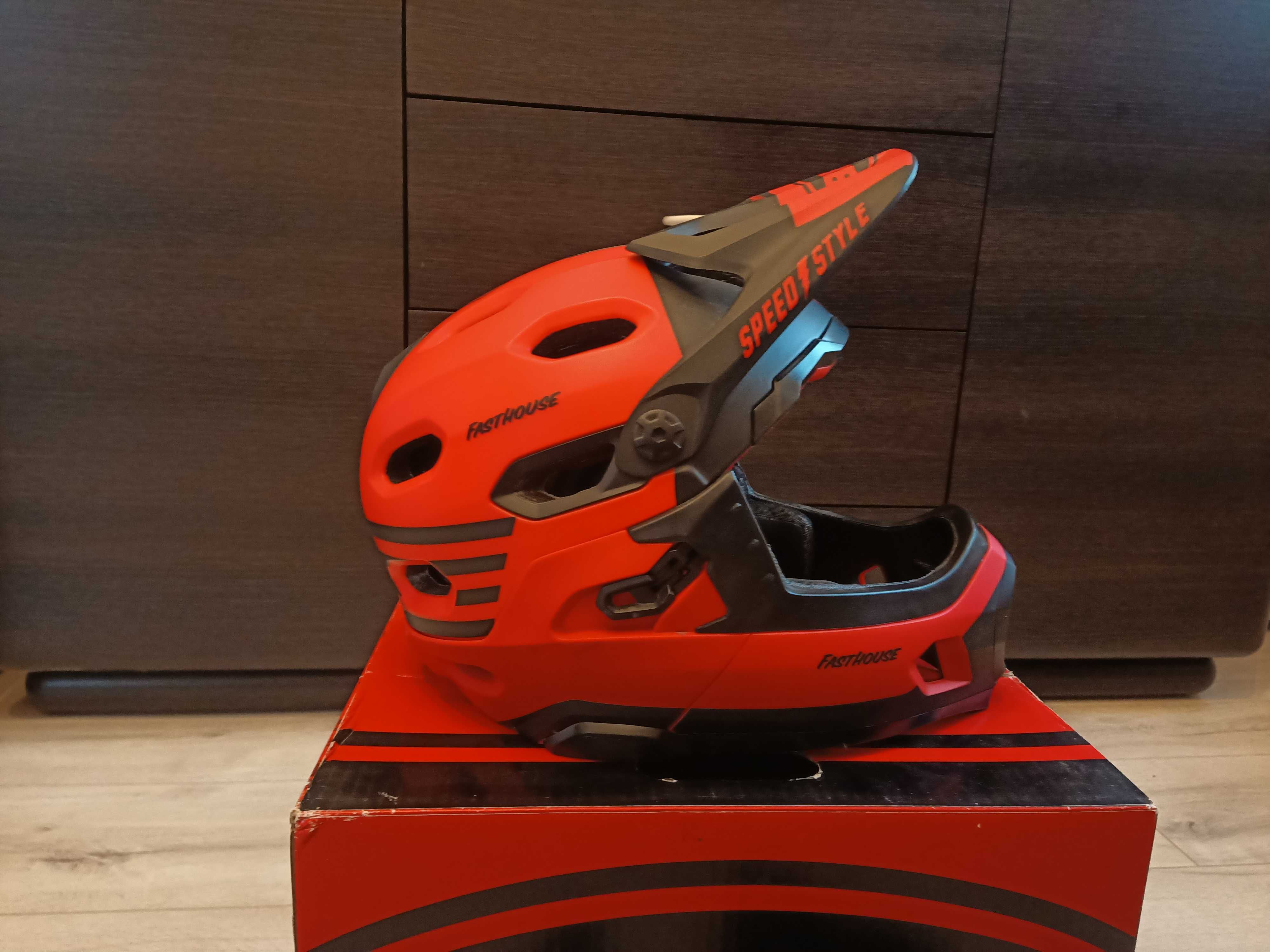 Kask Bell Super DH Fasthouse Red Mips rozm. M