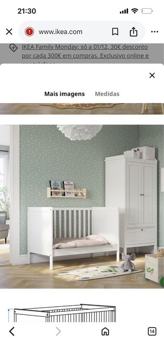 Berços Sundvik + colchões