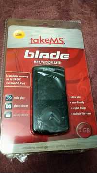 Мп3 плеер mp3 player TAKEMS Blade 2 Gb + microSd radio радио приемник
