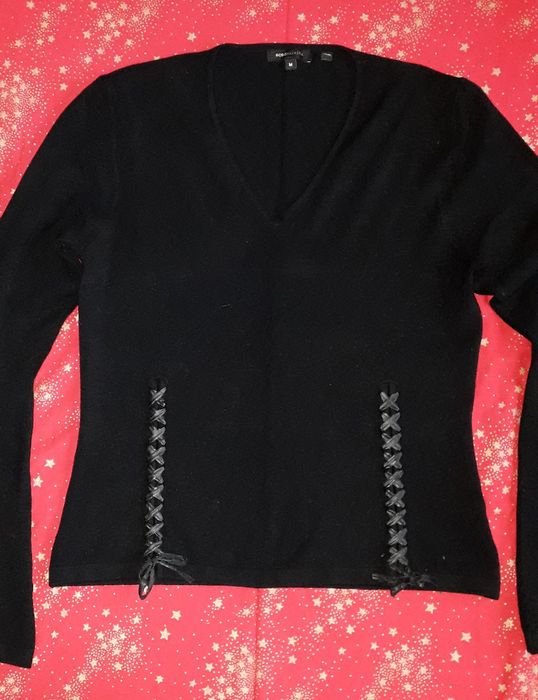 BCBG Maxazria czarny sweter r.M