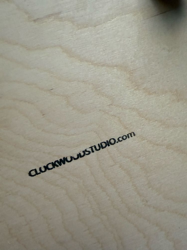ClockWoodStudio Drewniane tacki na dokumenty organizer biurko kuwety
