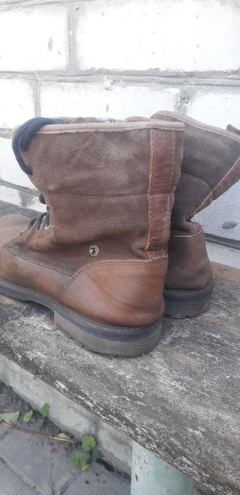 Шкіряні чоловічі боти Pier One