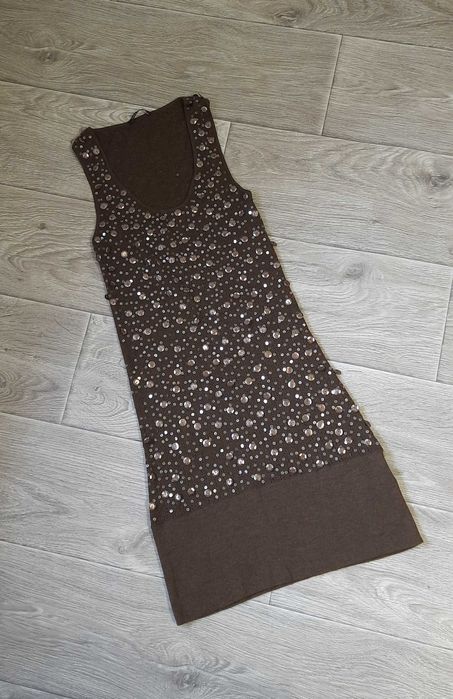 Сукня сарафан Luisa Cerano вовна шовк xs-s