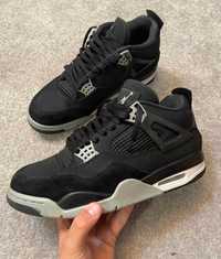 Air Jordan 4 Black Canvas