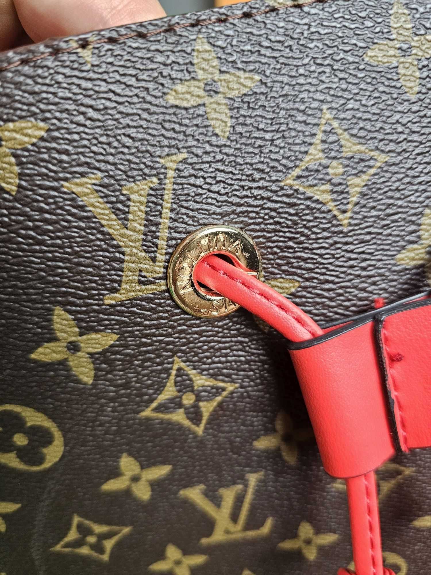Torba damska worek brązowy louis vuitton torebka nowa