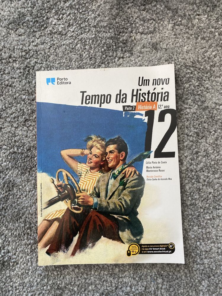 Livros escolares História - 10° e 12°