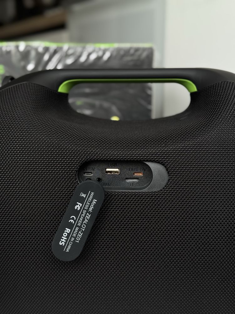 ZEALOT ZE01 120W портативна акустика Bluetooth колонка