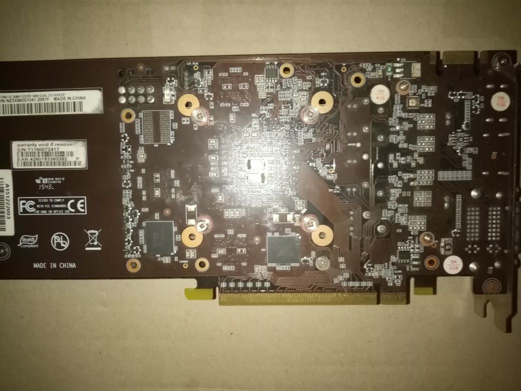 Nvidia geforce gt 960 2 gb.