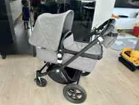 Wózek 2w1 Spacerówka Gondola Bugaboo Cameleon 3 Plus szary czarny