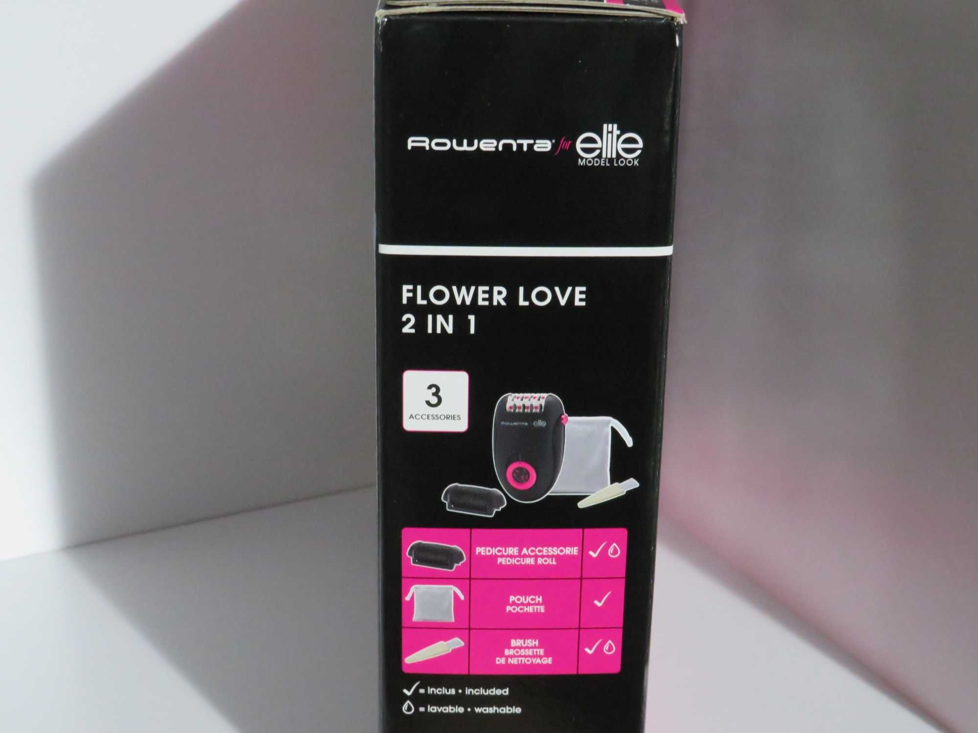 Depiladora Rowenta Elite 2 in 1 Limited Edition Nova/Selada