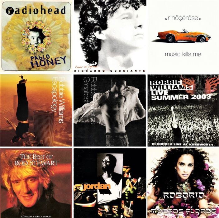 72 CDs - 5€ Cada - Muito Bom Estado