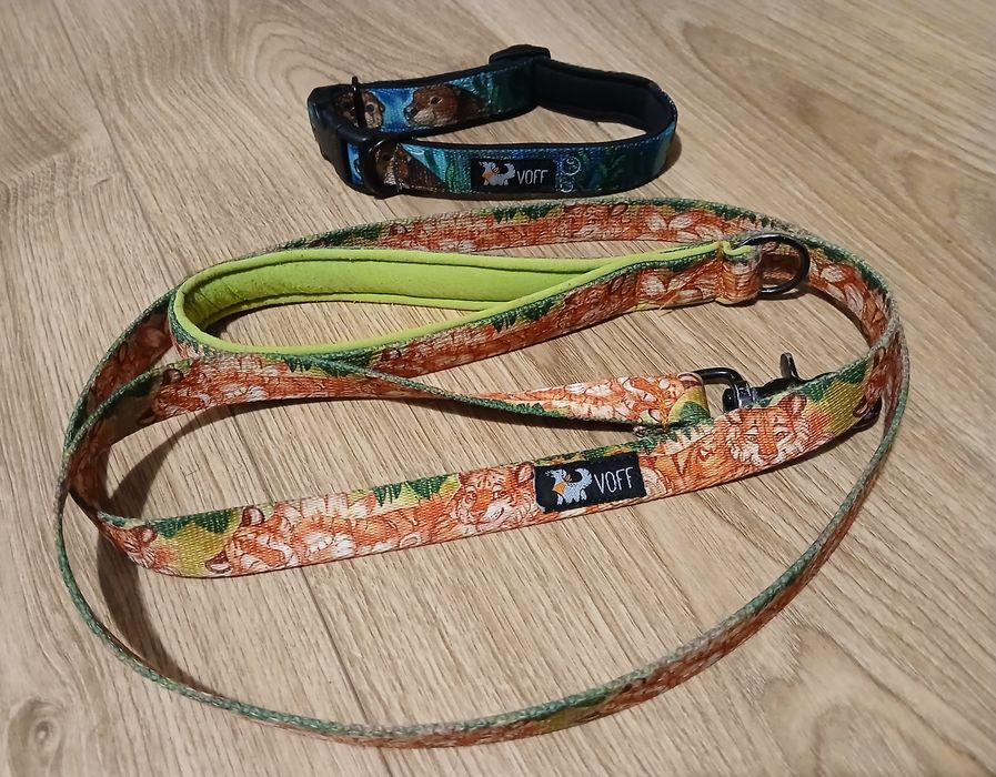 Obroża i smycz f. VOFF