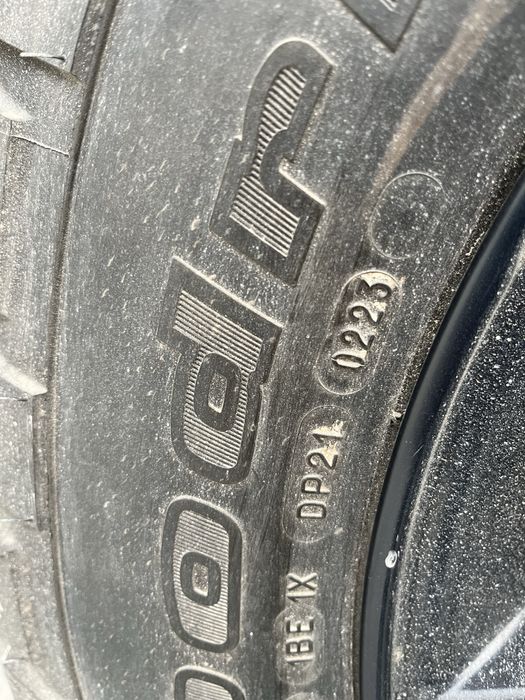 Opony BF Goodrich MT 225/75 r 17 Jeep wrangler