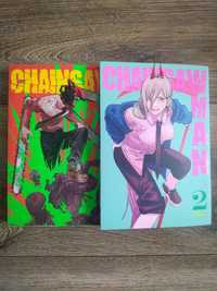 Chainsaw man manga vol. 1, 2