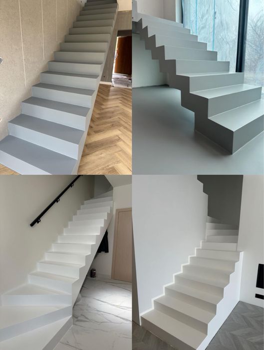 Mikrocement posadzki ściany łazienki meble