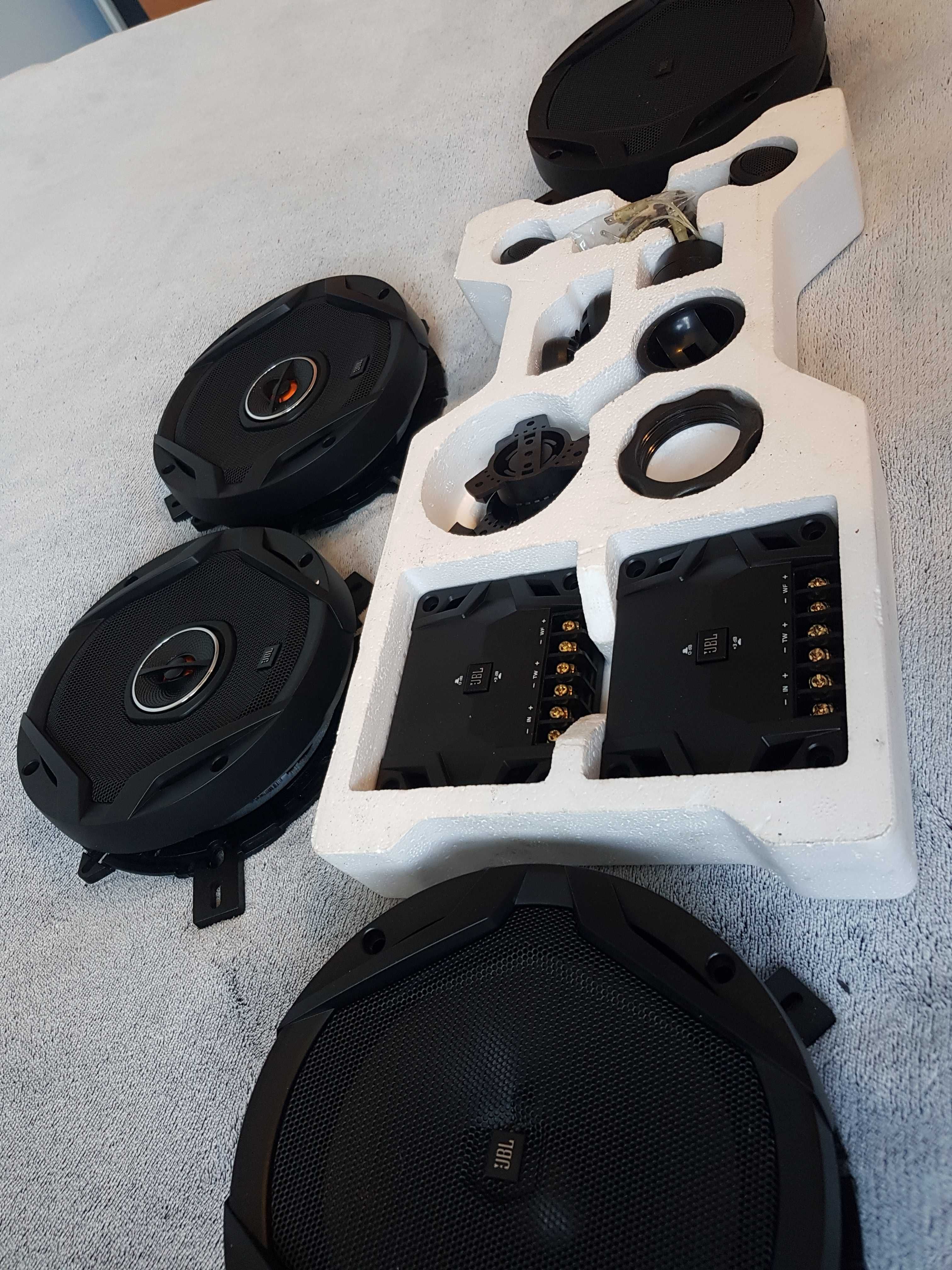 Zestaw car audio Jbl Hardman Kardon / 620W RMS / subwoofer + głośniki