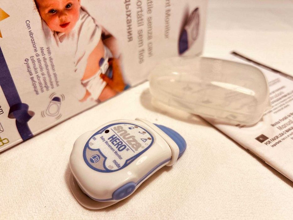 Monitor de respiração para bebés Snuza Hero