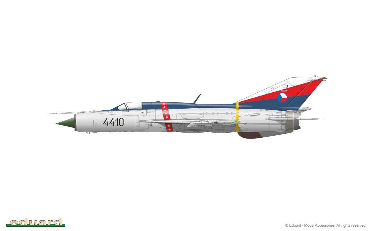 EDUARD 1/72 MiG-21PFM ProfiPACK Edition
