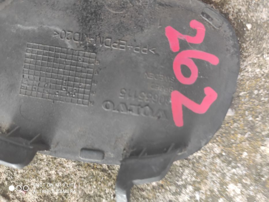 Zaślepka haka holowniczego Volvo S80 II 2 zderzak przód Oryginał