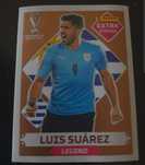 Carta Luiz Suárez extra sticker bronze