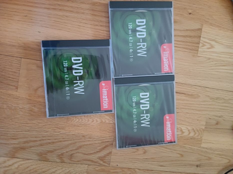 Pack 3 DVD - RW Novos