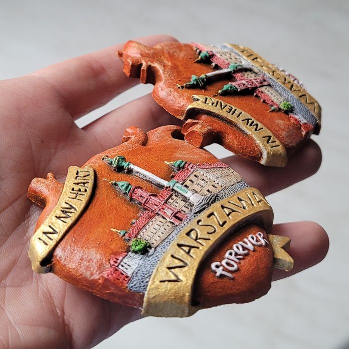 Warszawa - magnes na lodówkę