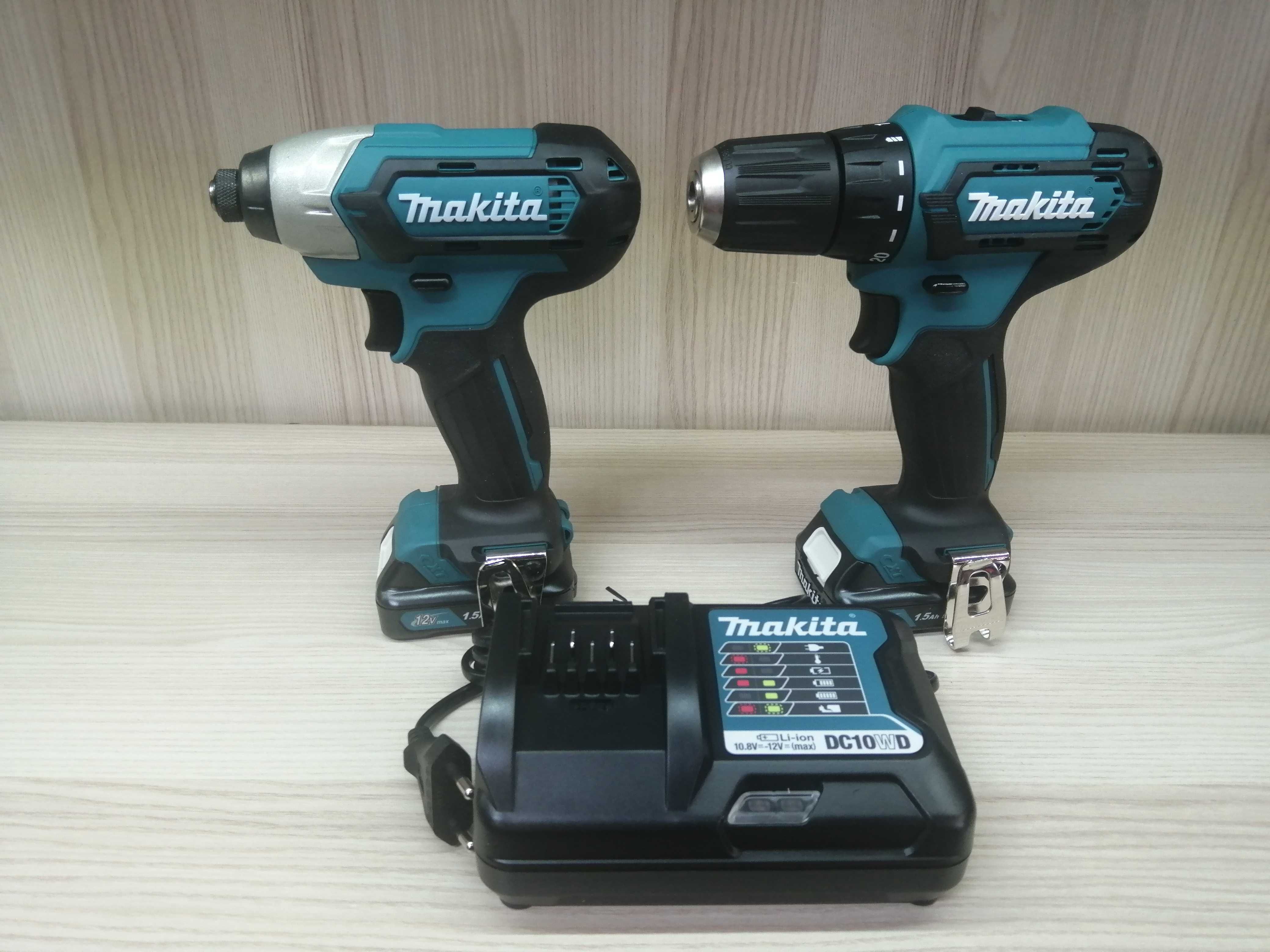 Zestaw MAKITA (DF333D i TD110D) + 2 x akumulator 2 Ah w walizce. NOWY