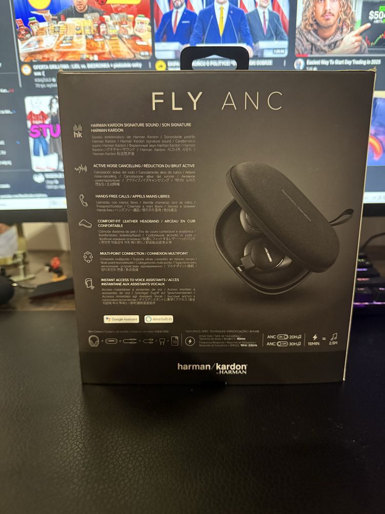 Słuchawki harman kardon FLY ANC