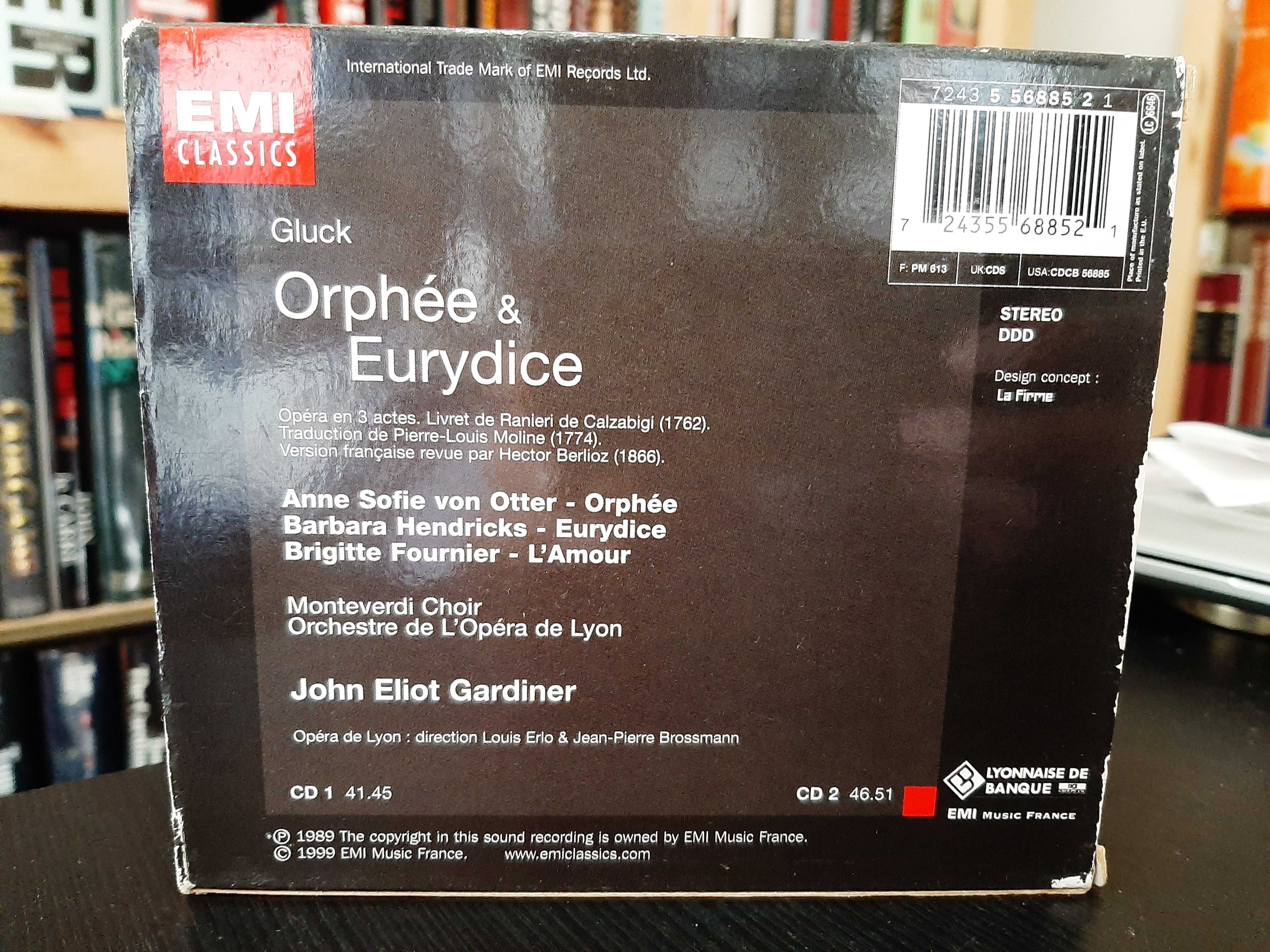 Gluck – Orphée & Eurydice – Von Otter, Barbara Hendricks – JE Gardiner