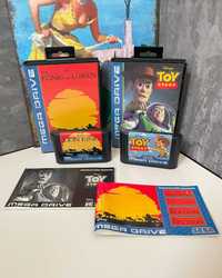 Disney Zestaw / Toy Story / The Lion King - Sega Mega Drive