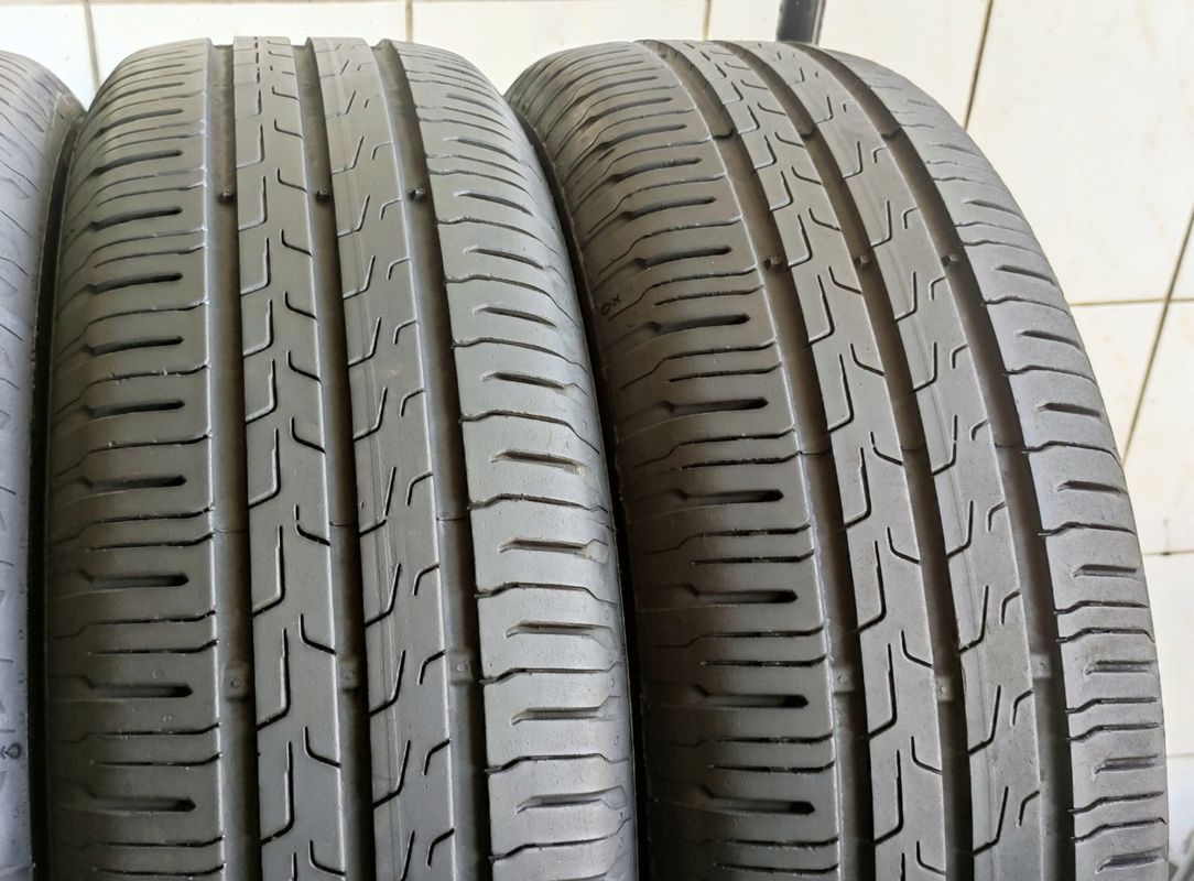 4x 185/65r15 Continental EcoContact 6/88h 2021r A/A/70dB Jak Nowe
