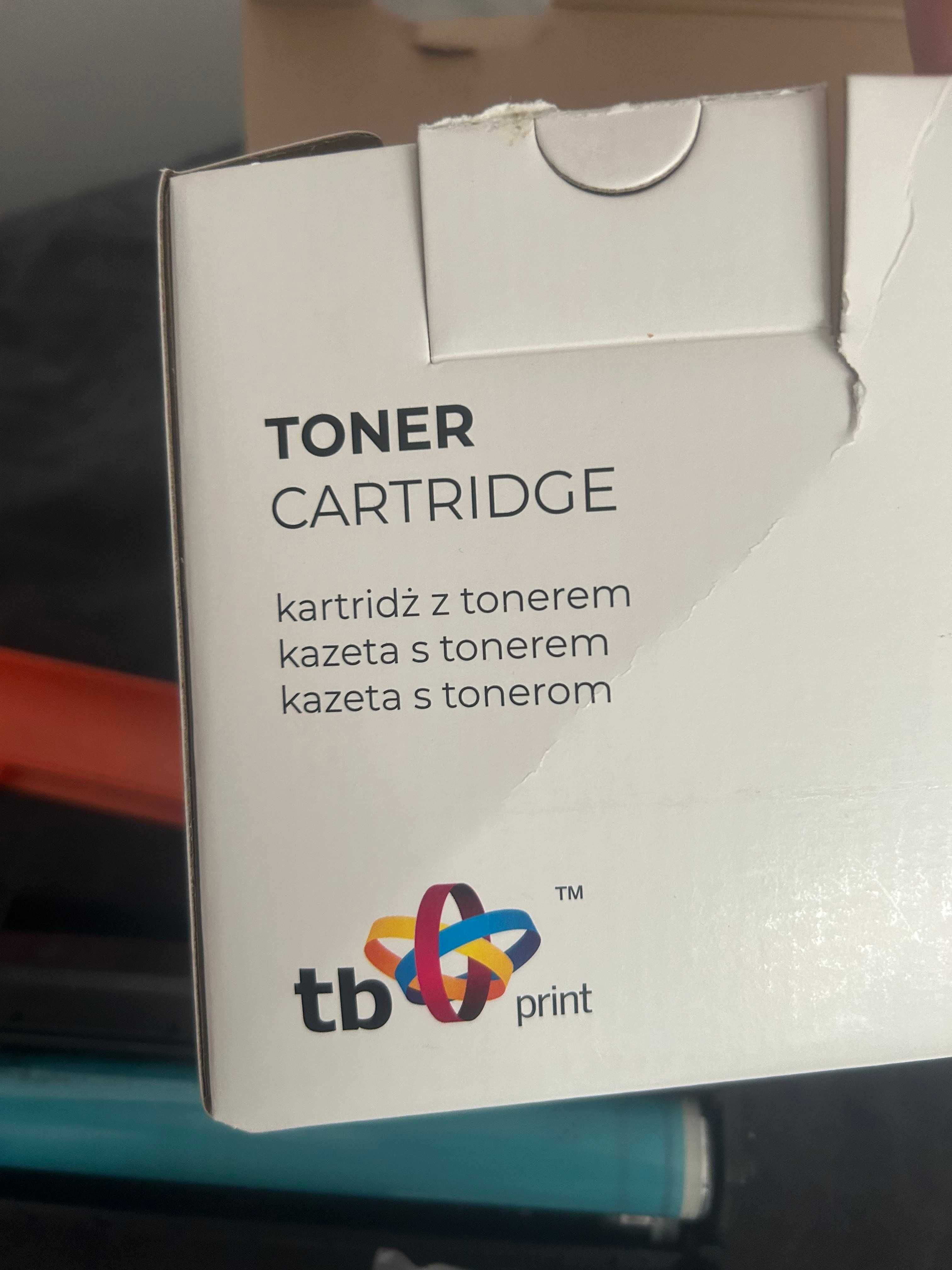 Toner pusty wkład do drukarki do uzupełnienia