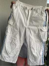 Spodnie młodzieżowe Kappahl rozmiar 164 białe model sportowy bojówki