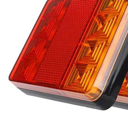 Farolins LED Traseira de Atrelado / Reboque