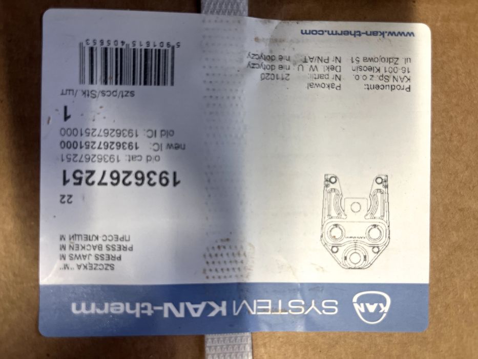 Rothenberger szczęka M 22