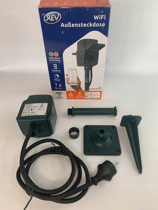 Zewnętrzne gniazdo elektryczne WiFi