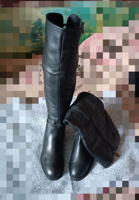 Чобітки зимові 38р.шкіра нат.жіночі