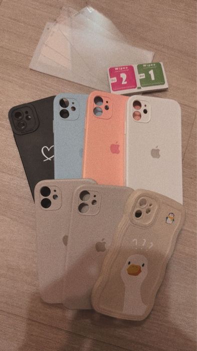 Чохли на айфон 11 та захисне скло