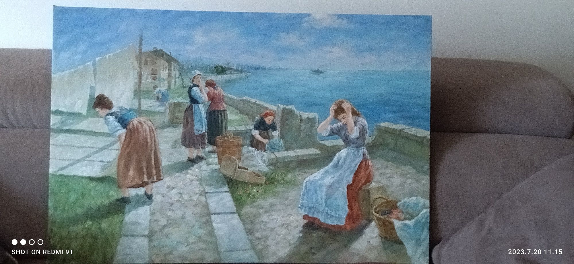 Pintura a óleo tela