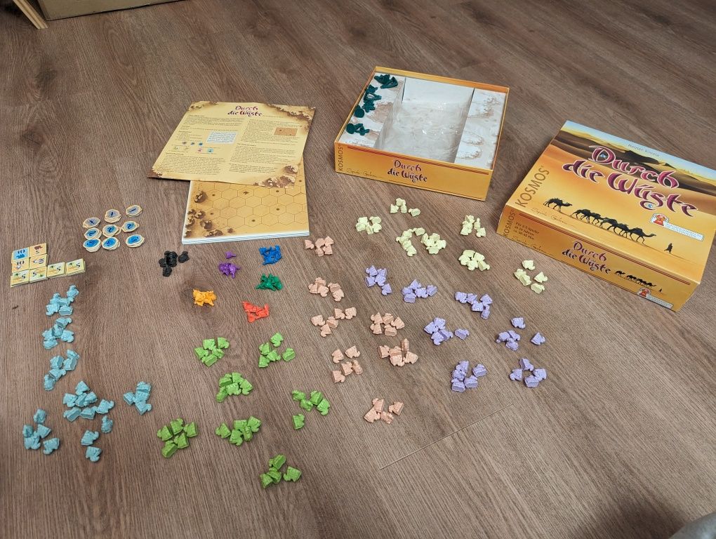 Durch die Wüste | Through the Desert | Gra Planszowa | Reiner Knizia