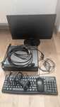 Zestaw komputerowy Lenovo ThinkCentre +monitor Philips 22" +akcesoria