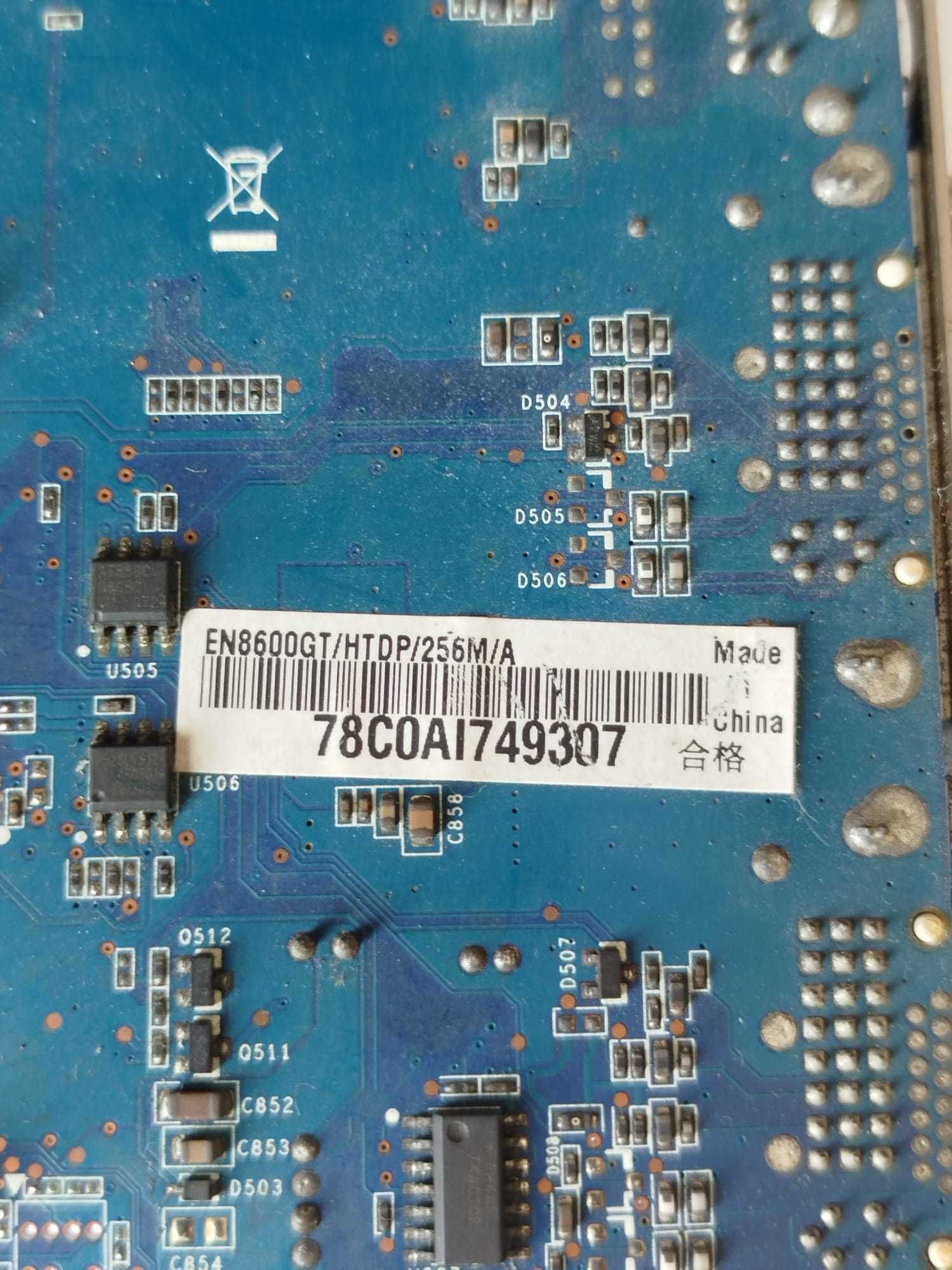 Placa Grafica ASUS EN8600GTS/HTDP/256M
