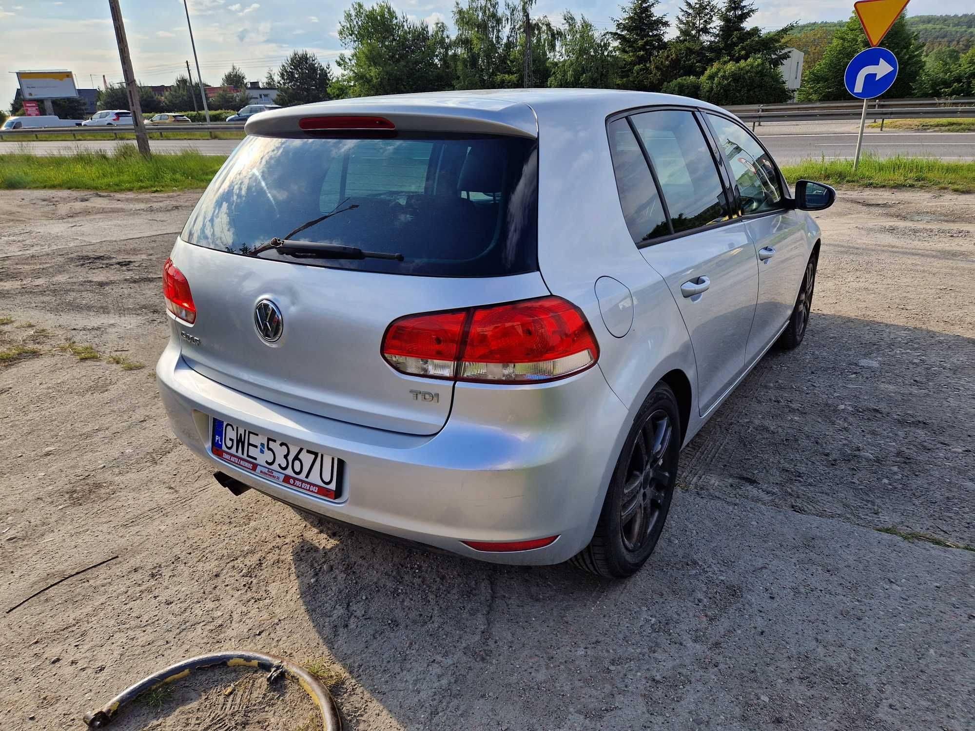 Volkswagen Golf VI z Niemiec ! Zarejestrowany ! 2.0 TDI !  Klima !