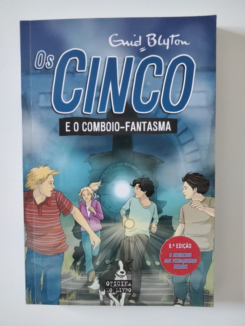 Os Cinco e o Comboio-Fantasma, de Enid Blyton