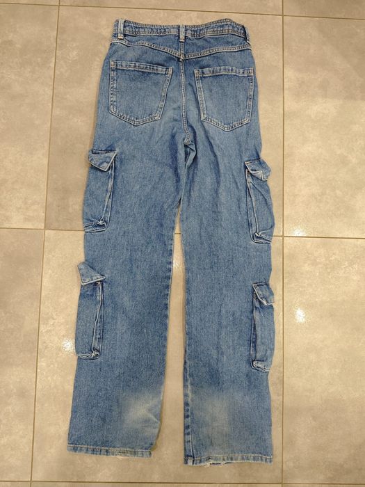 Spodnie jeansowe Cargo