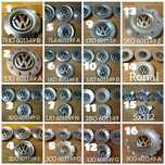 Колпаки в диски VW. Taureg. Golf, Tiguan.Caddy,Passat.Оригинал.
