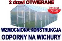 55KG PREMIUM Tunel foliowy 3x6 ogrodniczy Szklarnia foliak na warzywa