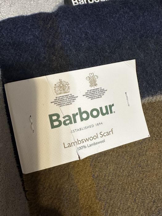 Фірмовий шарф Barbour